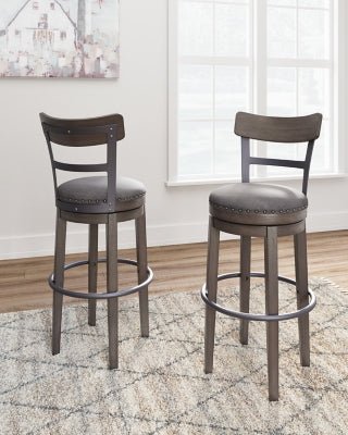 Caitbrook Bar Height Bar Stool - Gray Bar Height (28" - 30") modern furniture Contempo Furniture