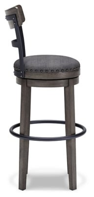 Caitbrook Bar Height Bar Stool - Gray Bar Height (28" - 30") modern furniture Contempo Furniture