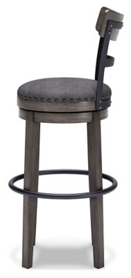 Caitbrook Bar Height Bar Stool - Gray Bar Height (28" - 30") modern furniture Contempo Furniture