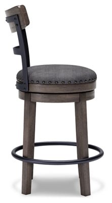 Caitbrook Counter Height Bar Stool - Gray Counter Height (24" - 27") modern furniture Contempo Furniture