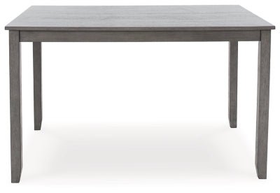 Caitbrook Counter Height Dining Table and Bar Stools (Set of 7) - Gray 7 Piece Dining Room Set modern furniture Contempo Furniture