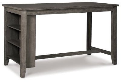 Caitbrook Counter Height Dining Table - Gray Counter Table modern furniture Contempo Furniture