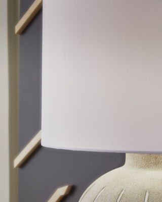 Calbert Table Lamp - Gray Table Lamp modern furniture Contempo Furniture