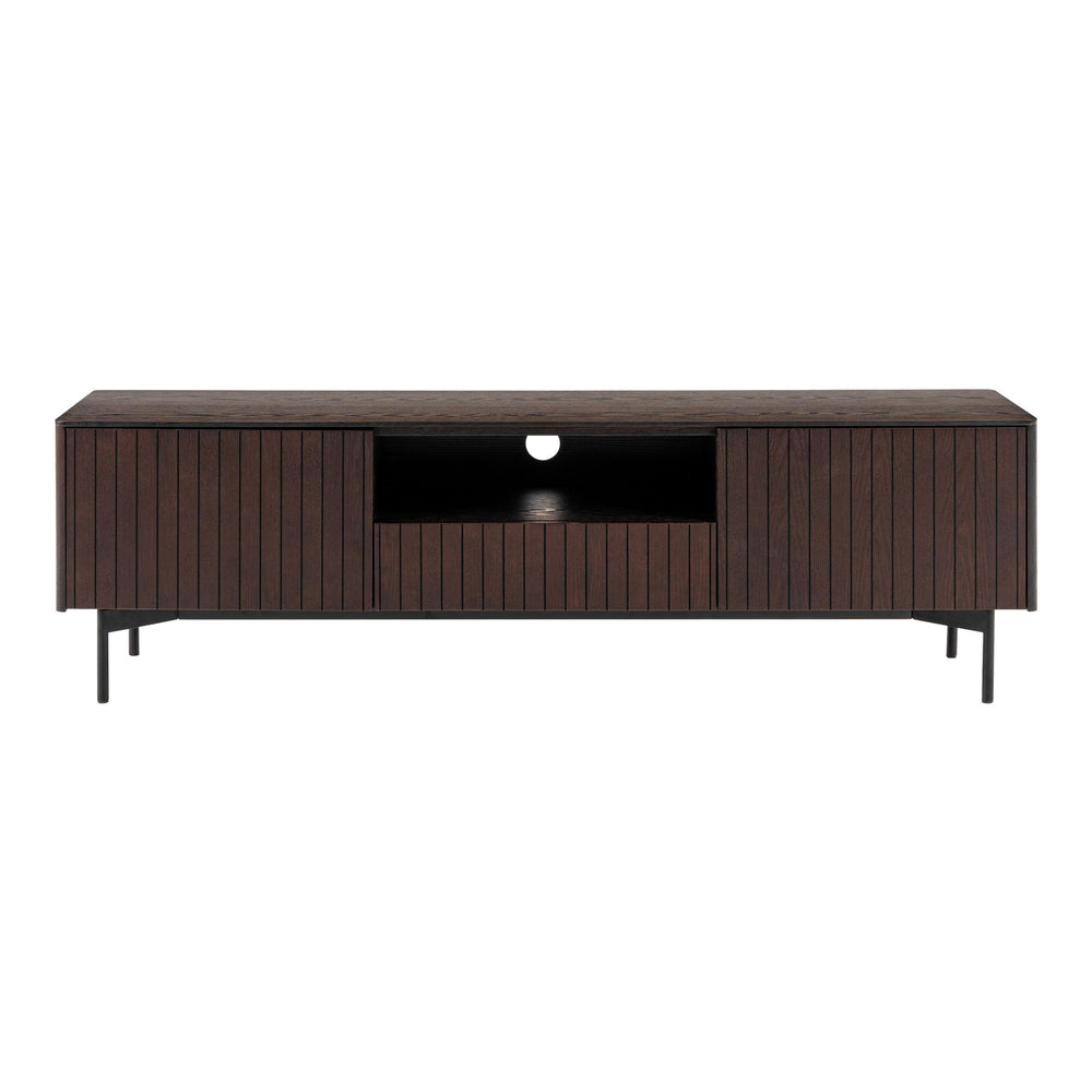 Calhoun - Modern Smoked Ash TV Stand