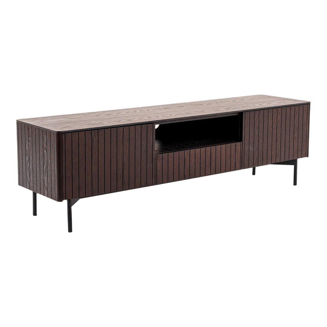 Calhoun - Modern Smoked Ash TV Stand
