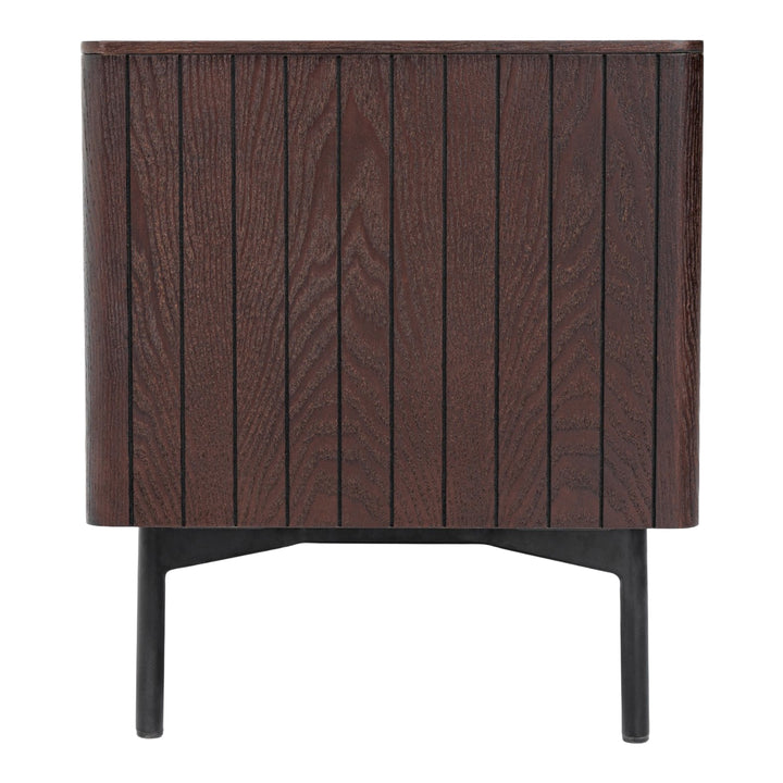 Calhoun - Modern Smoked Ash TV Stand