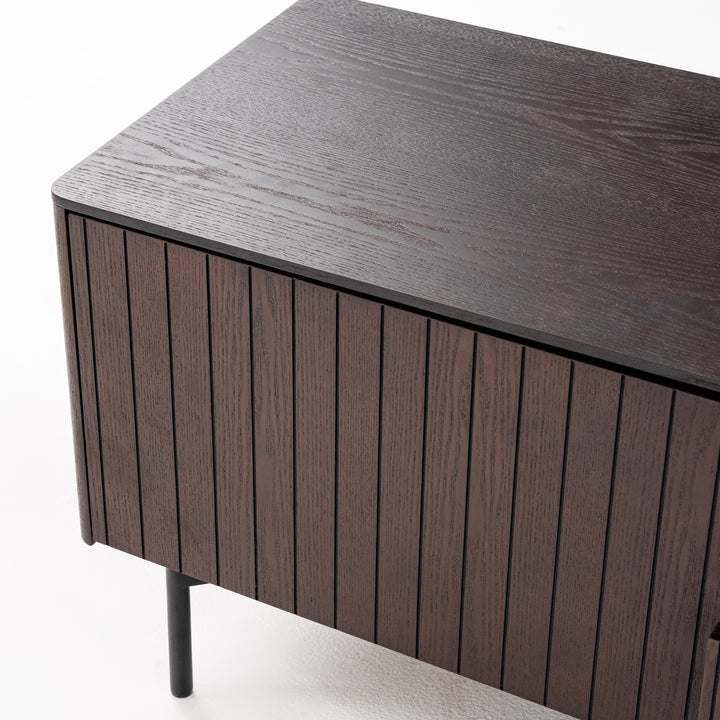 Calhoun - Modern Smoked Ash TV Stand