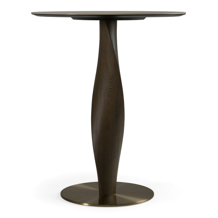 Calvary - Mid-Century Modern Ceramic  Walnut Bar Table