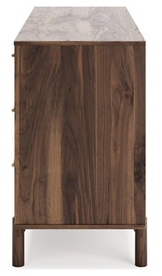 Calverson Dresser - Light Brown Accent Chest modern furniture Contempo Furniture