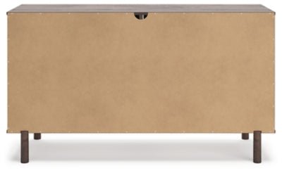 Calverson Dresser - Light Brown Accent Chest modern furniture Contempo Furniture