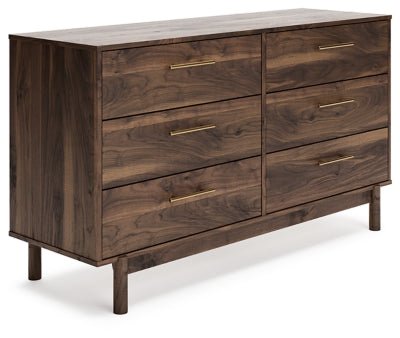 Calverson Dresser - Light Brown Accent Chest modern furniture Contempo Furniture