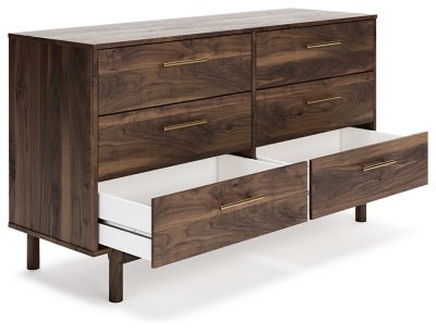 Calverson Dresser - Light Brown Accent Chest modern furniture Contempo Furniture