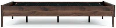 Calverson Full Platform Bed - Light Brown Platform Bed modern furniture Contempo Furniture