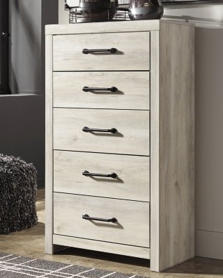 Cambeck Chest of Drawers - Beige Accent Chest modern furniture Contempo Furniture
