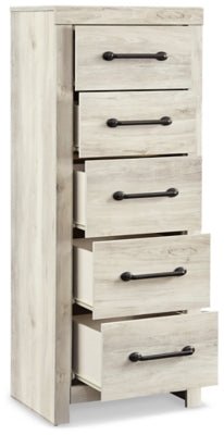 Cambeck Narrow Chest of Drawers - Beige Accent Chest modern furniture Contempo Furniture