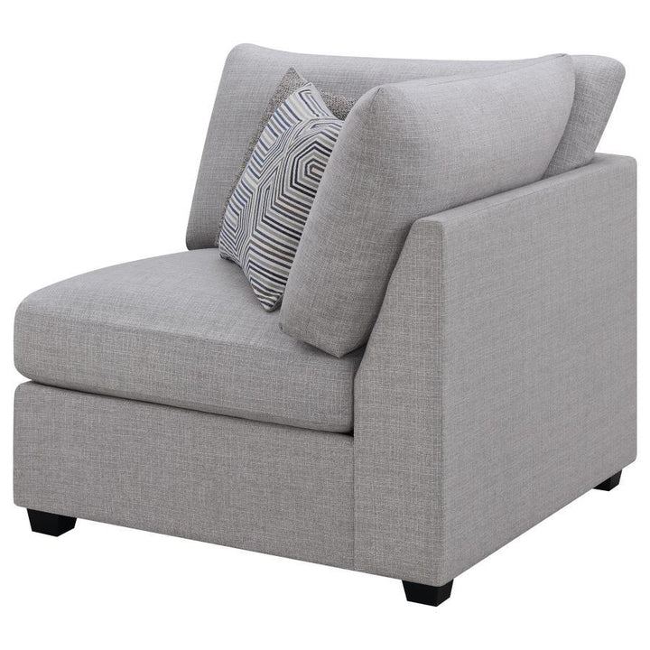 Cambria - Upholstered Corner - Gray Corners modern furniture Contempo Furniture