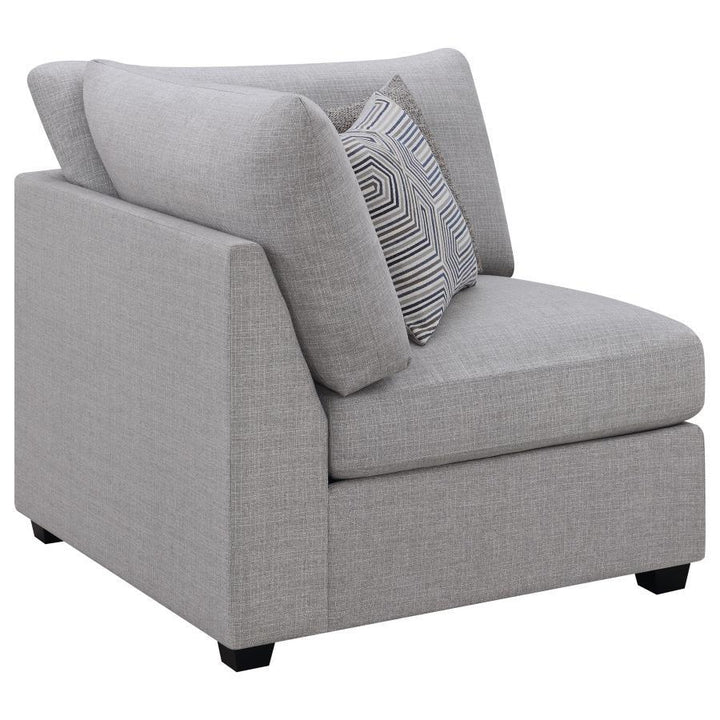 Cambria - Upholstered Corner - Gray Corners modern furniture Contempo Furniture