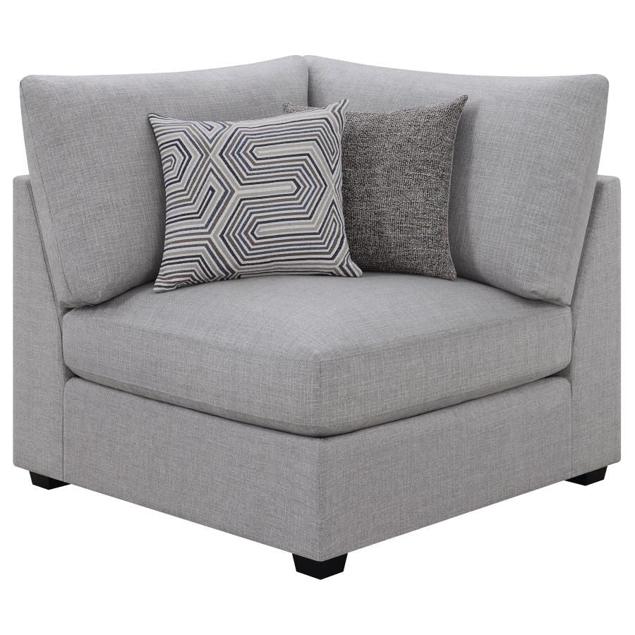 Cambria - Upholstered Corner - Gray Corners modern furniture Contempo Furniture