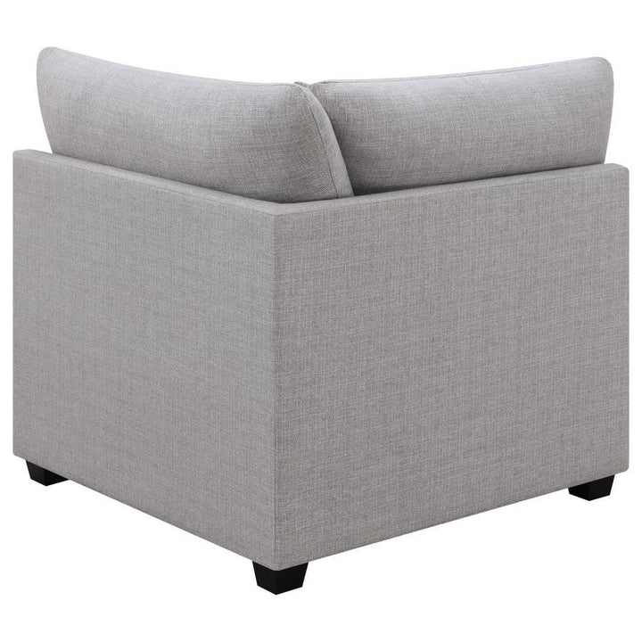 Cambria - Upholstered Corner - Gray Corners modern furniture Contempo Furniture