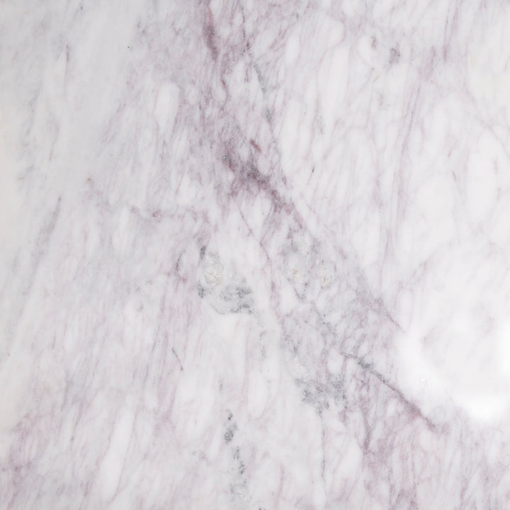 Cambridge White Marble & Mango TV Stand