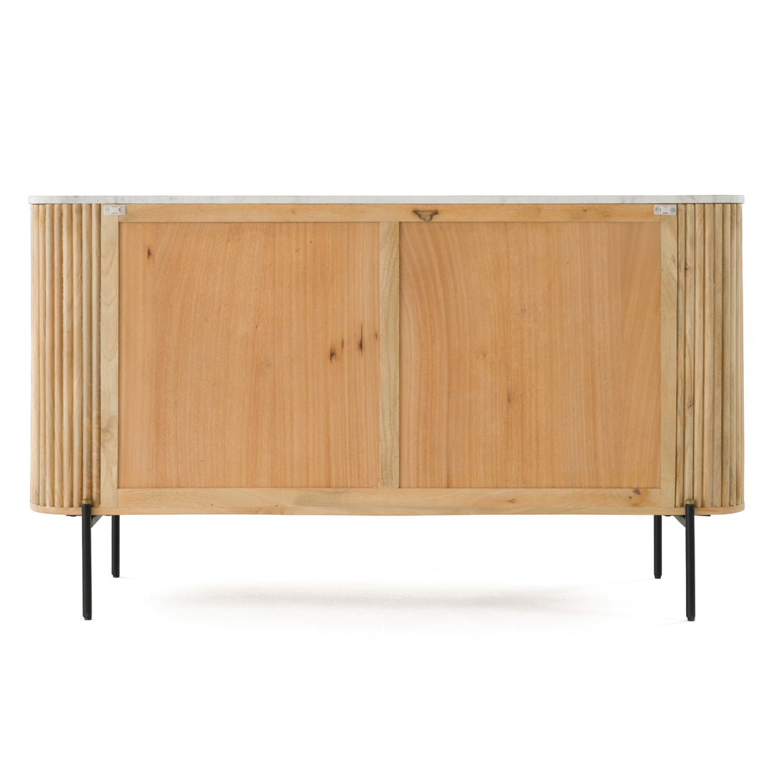 Cambridge White Marble & Mango Dresser