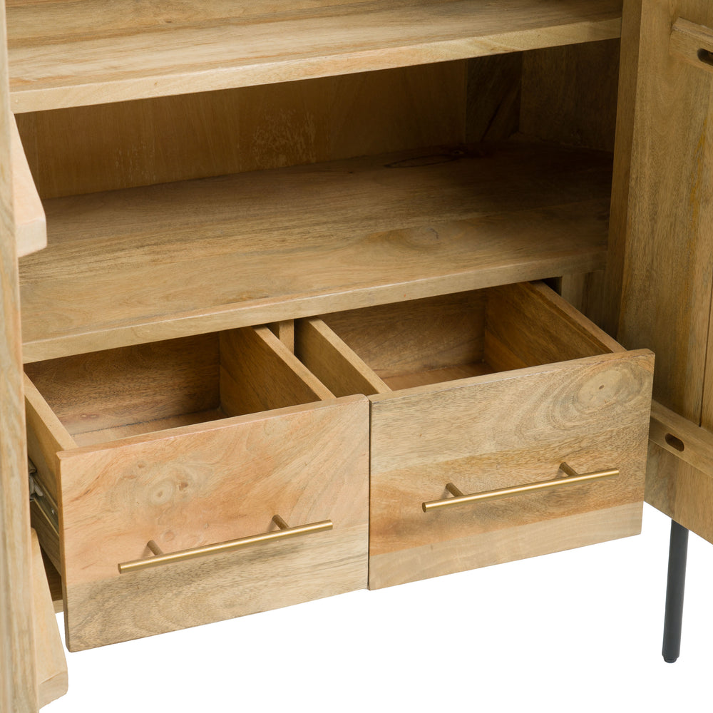 Cambridge White Marble & Mango Tall Buffet - View 7