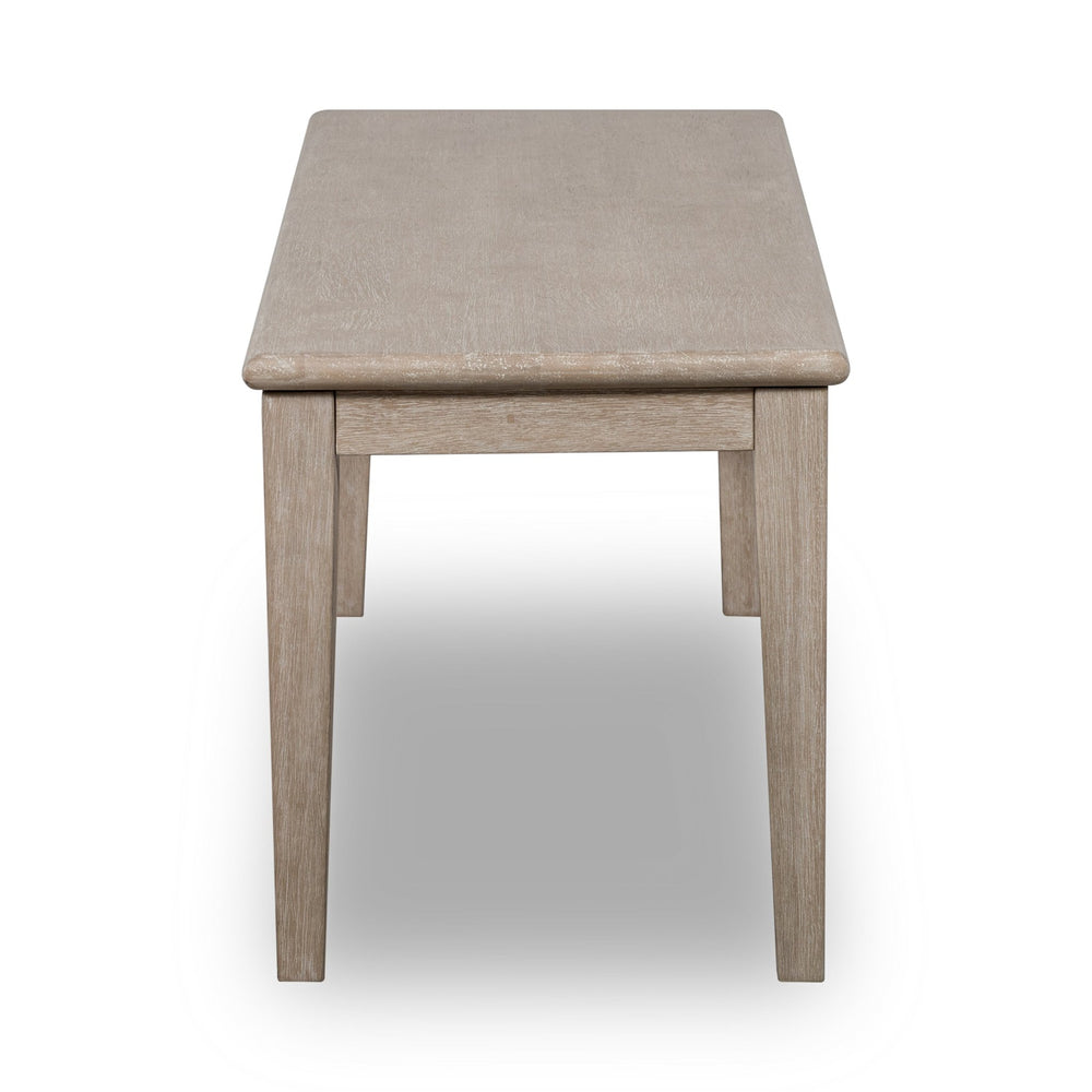 Camden Oak Wood Bench in Chai Benches modern furniture Contempo Furniture
