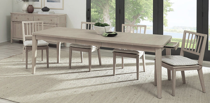 Camden Wood Dining Chair with Detachable Cushion in Chai and Oat