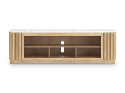 Camdill 80" TV Stand - Light Brown TV Stand modern furniture Contempo Furniture