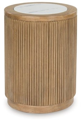 Camdill End Table - Light Brown End Table modern furniture Contempo Furniture