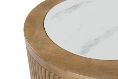 Camdill End Table - Light Brown End Table modern furniture Contempo Furniture