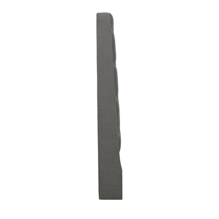 Camille - Upholstered Queen Panel Headboard - Gray Upholstered HeadBoard modern furniture Contempo Furniture