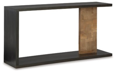 Camlett Console Sofa Table - Dark Brown | Ashley Furniture