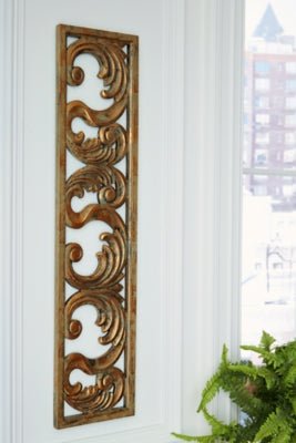 Candelario Wall Decor - Beige Wall Decor modern furniture Contempo Furniture