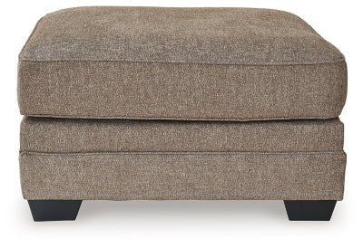 Cannonbrook Oversized Accent Ottoman - Light Brown Accent Ottoman modern furniture Contempo Furniture