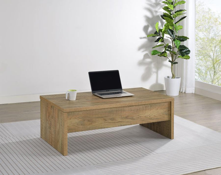 Canoga - Engineered Wood Lift Top Cocktail Coffee Table - Mango Coffee Table modern furniture Contempo Furniture