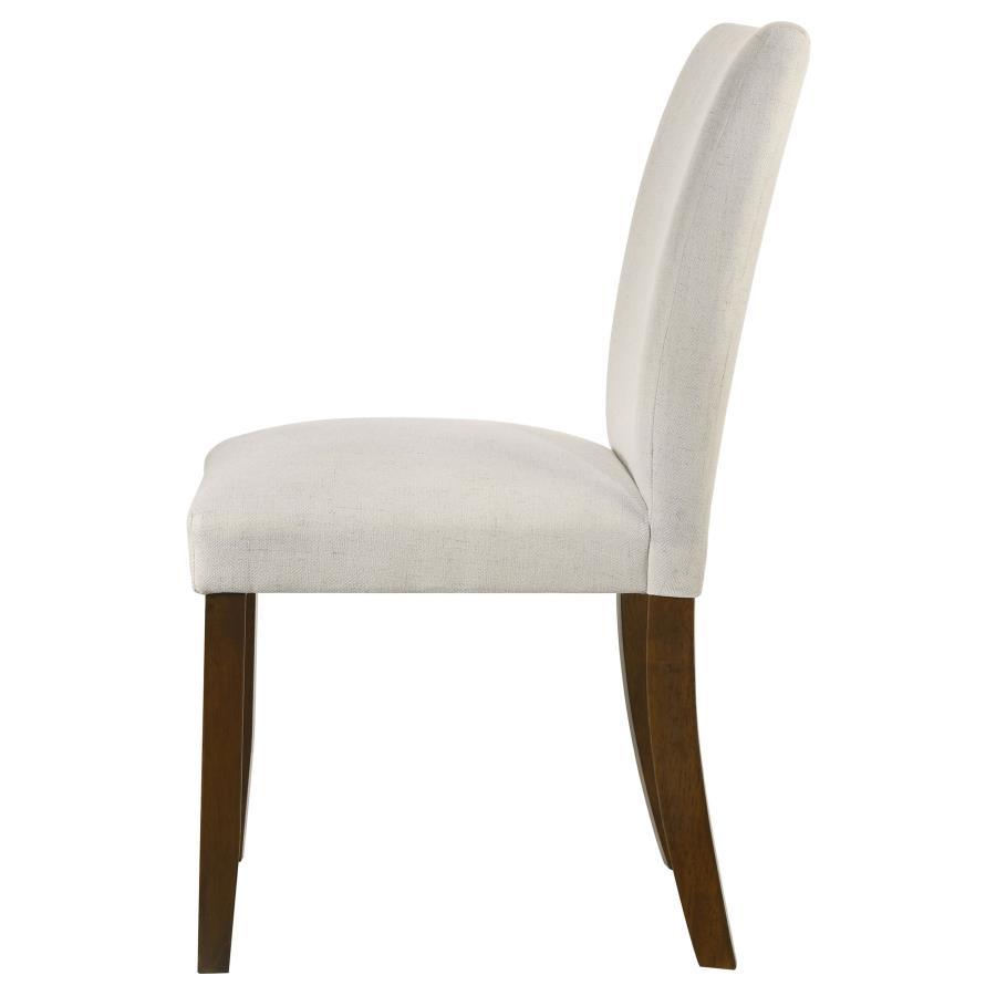 Cantley - Upholstered Dining Side Chair (Set of 2) - Beige Chair Set modern furniture Contempo Furniture