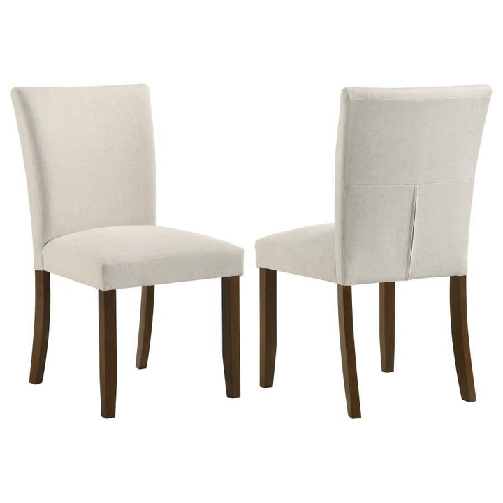 Cantley - Upholstered Dining Side Chair (Set of 2) - Beige Chair Set modern furniture Contempo Furniture