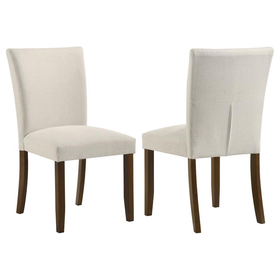 Cantley - Upholstered Dining Side Chair (Set of 2) - Beige Chair Set modern furniture Contempo Furniture