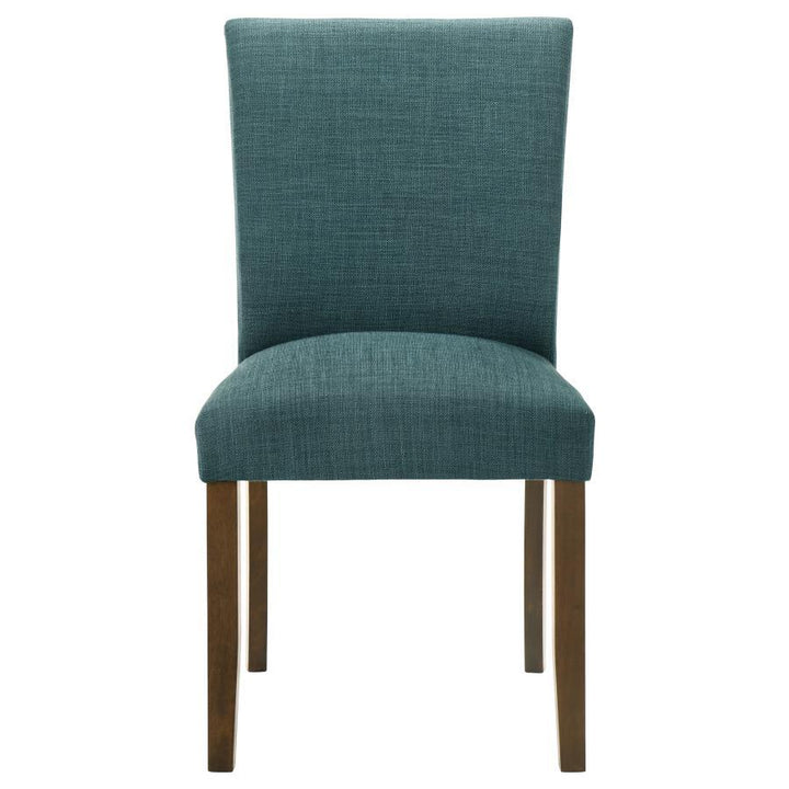 Cantley - Upholstered Dining Side Chair (Set of 2) - Blue Chair Set modern furniture Contempo Furniture