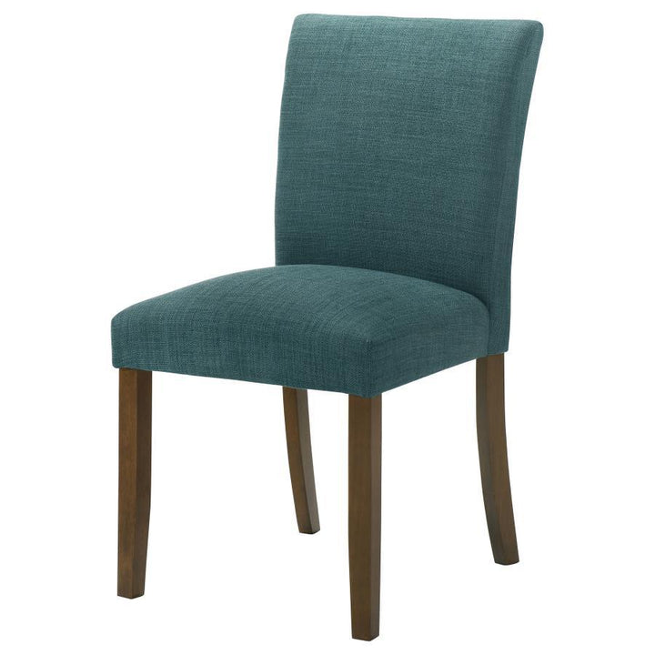 Cantley - Upholstered Dining Side Chair (Set of 2) - Blue Chair Set modern furniture Contempo Furniture