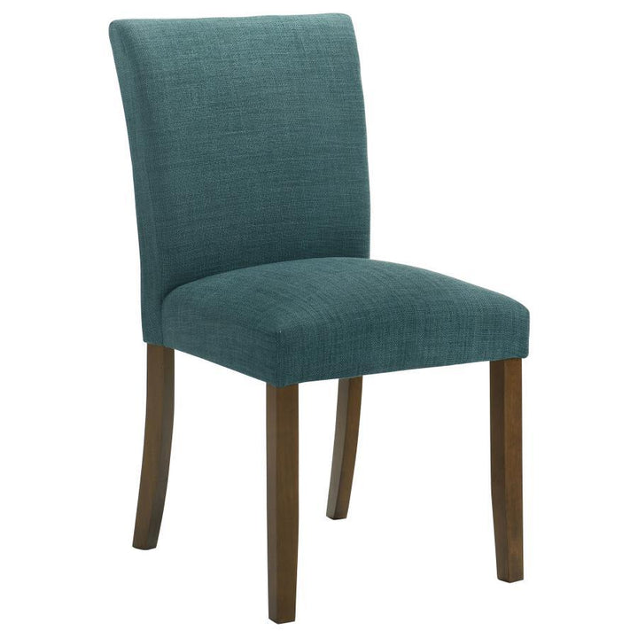 Cantley - Upholstered Dining Side Chair (Set of 2) - Blue Chair Set modern furniture Contempo Furniture
