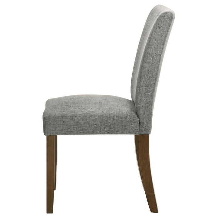 Cantley - Upholstered Dining Side Chair (Set of 2) - Gray Chair Set modern furniture Contempo Furniture