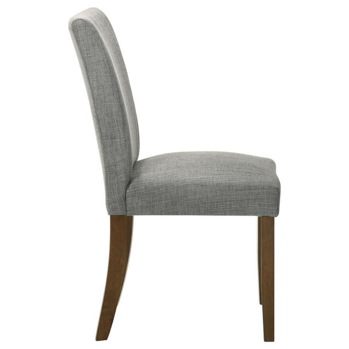 Cantley - Upholstered Dining Side Chair (Set of 2) - Gray Chair Set modern furniture Contempo Furniture