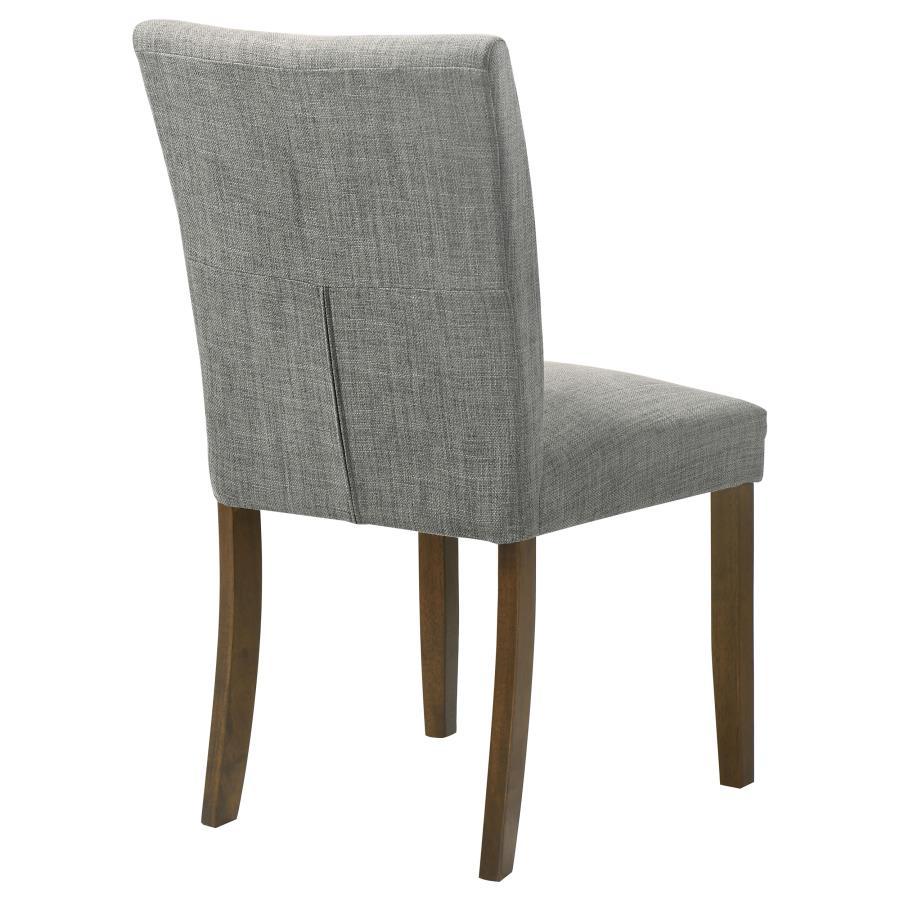 Cantley - Upholstered Dining Side Chair (Set of 2) - Gray Chair Set modern furniture Contempo Furniture