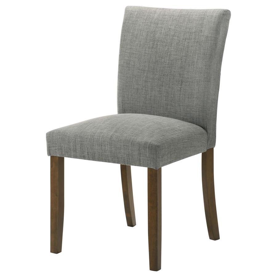 Cantley - Upholstered Dining Side Chair (Set of 2) - Gray Chair Set modern furniture Contempo Furniture