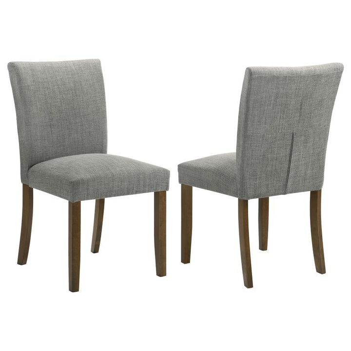 Cantley - Upholstered Dining Side Chair (Set of 2) - Gray Chair Set modern furniture Contempo Furniture