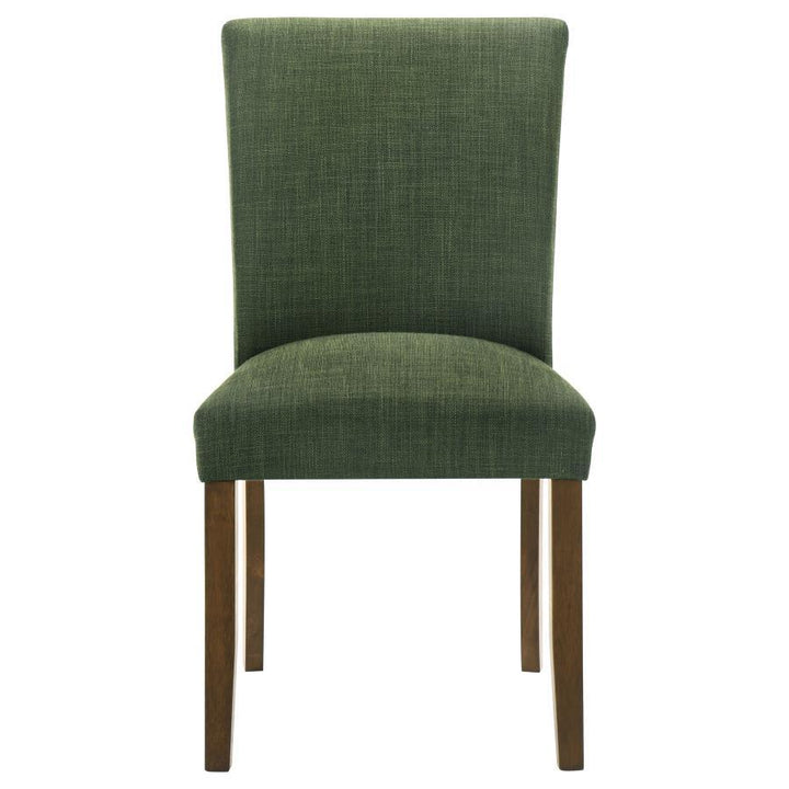 Cantley - Upholstered Dining Side Chair (Set of 2) - Green Chair Set modern furniture Contempo Furniture