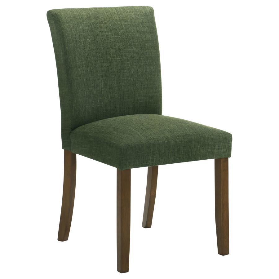 Cantley - Upholstered Dining Side Chair (Set of 2) - Green Chair Set modern furniture Contempo Furniture