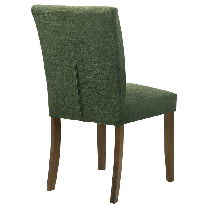 Cantley - Upholstered Dining Side Chair (Set of 2) - Green Chair Set modern furniture Contempo Furniture